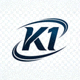 中国.K1(股份)体育有限公司官方Logo - K1十年体育品牌标志